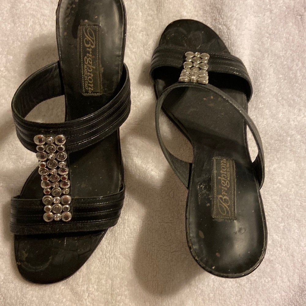 Brighton Resort sandal heels.